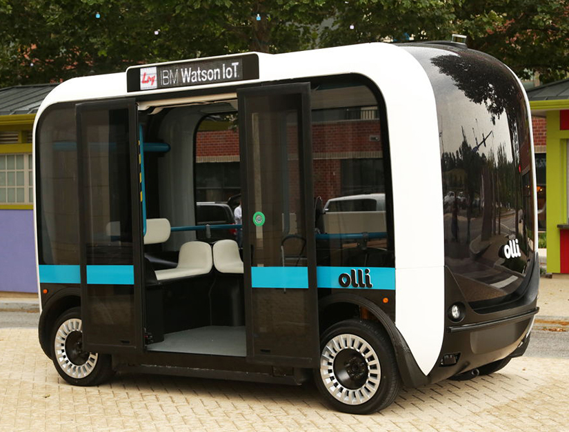 Olli, il bus stampato in 3D
