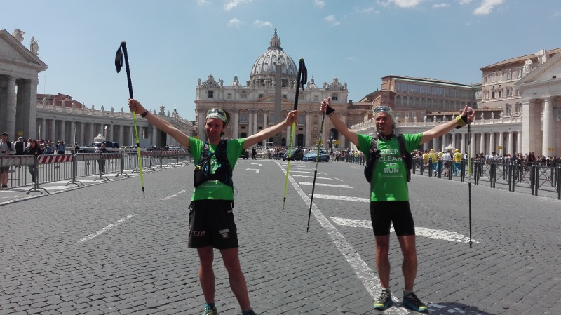 Roma, la tappa finale del Keep Clean and Run 2016