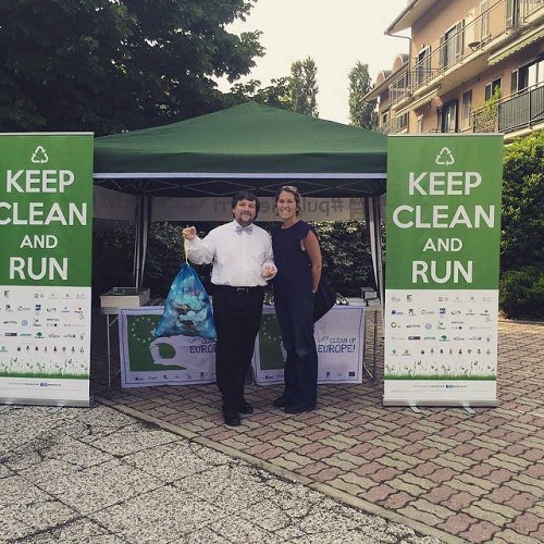 eHabitat ad Avigliana durante la prima edizione di Keep Clean and Run