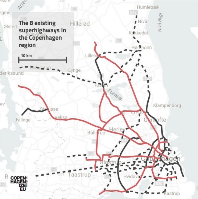 copenaghen piste ciclabili