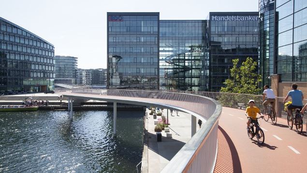 ponte ciclabile Copenhagen