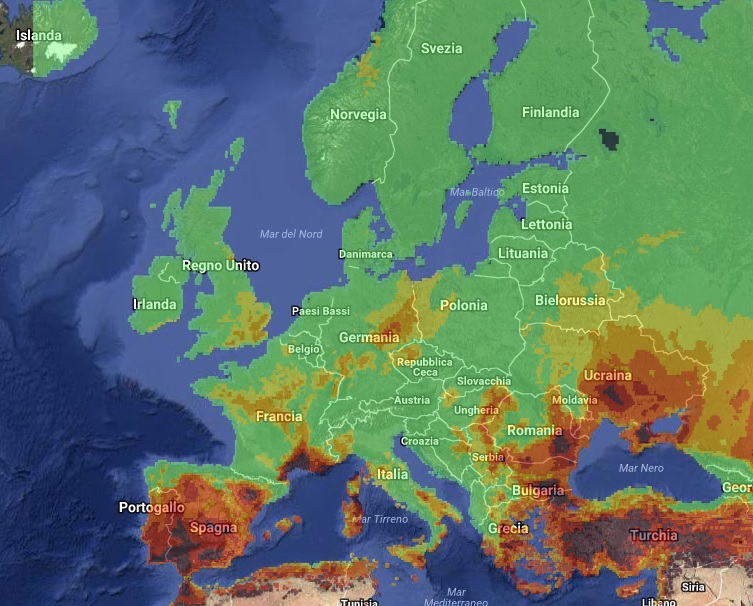 incendi in Europa 2017