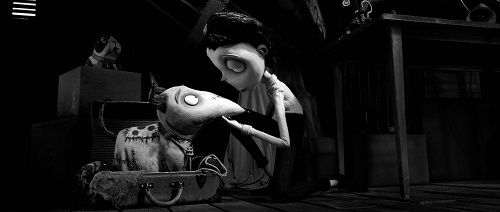 "Frankenweenie" (L-R) SPARKY and VICTOR. ©2012 Disney Enterprises, Inc. All Rights Reserved.