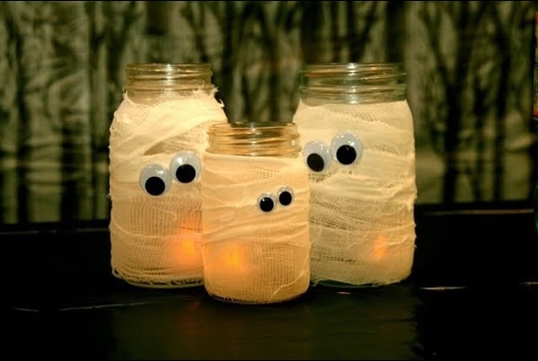 mummie lanterna halloween