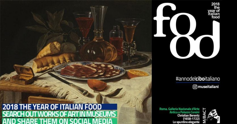 locandina anno nazionale cibo italiano