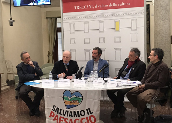 consumo di suolo presentazione a Roma