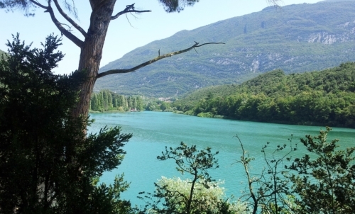 Valle dei Laghi: uno scorcio di Toblino.