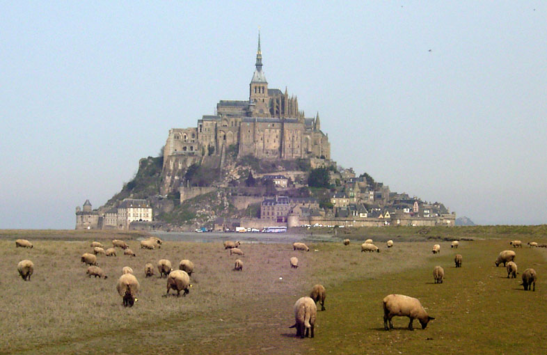 Break primaverile a Mont Saint Michel