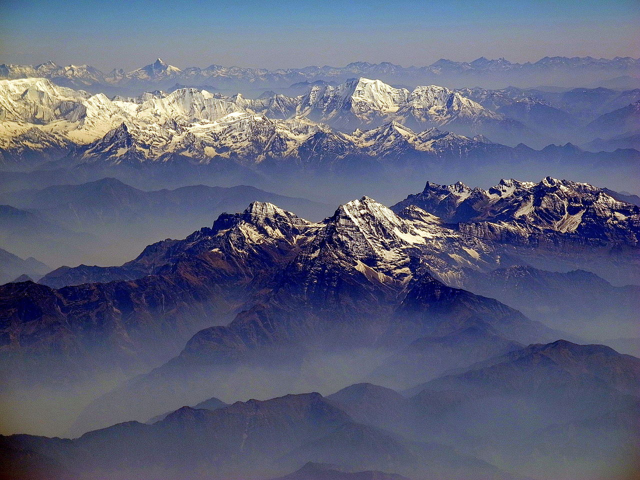 Giornata internazionale della Montagna Himalaya_sud_avion_foto Royonx Wikimedia Commons