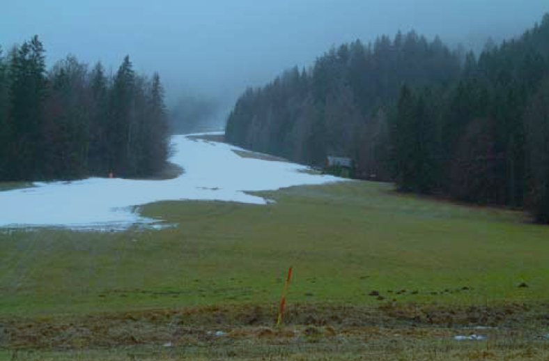 Slovenia neve cambiamento climatico