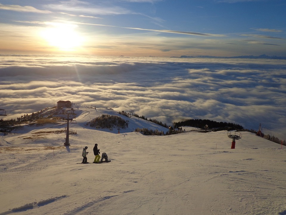 Slovenia neve cambiamento climatico