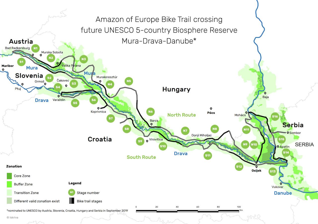 Amazon of Europe Bike Trail