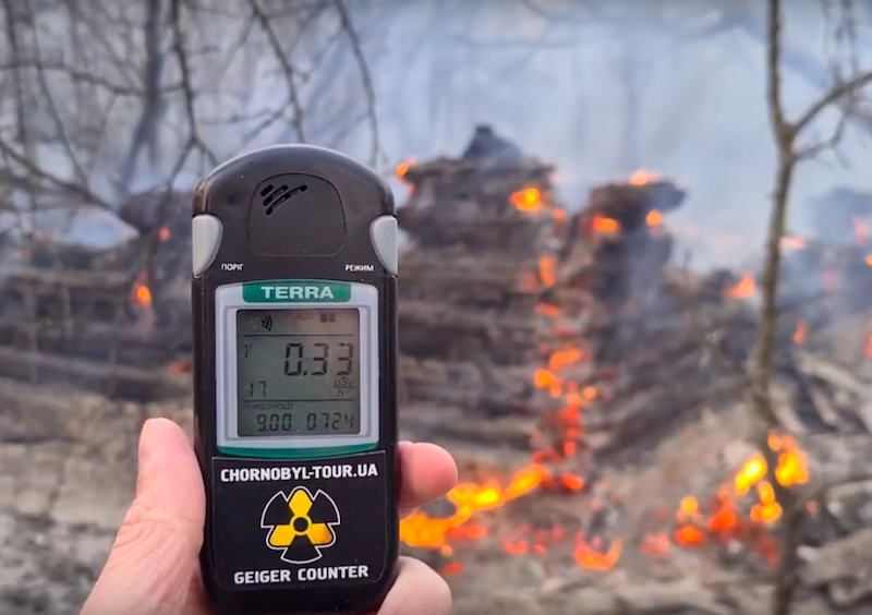 Incendi a Chernobyl video