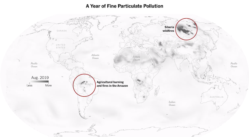 Inquinamento atmosferico nel mondo