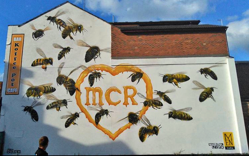 Giornata mondiale delle api murales