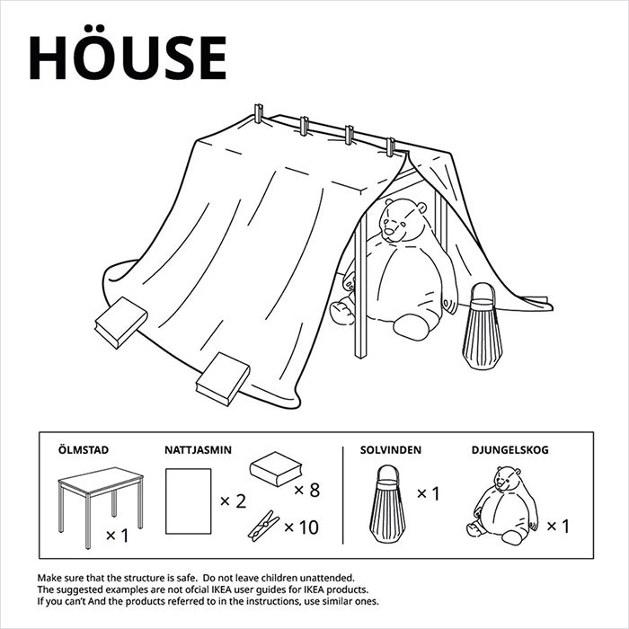 Ikea per i bambini costretti in casa