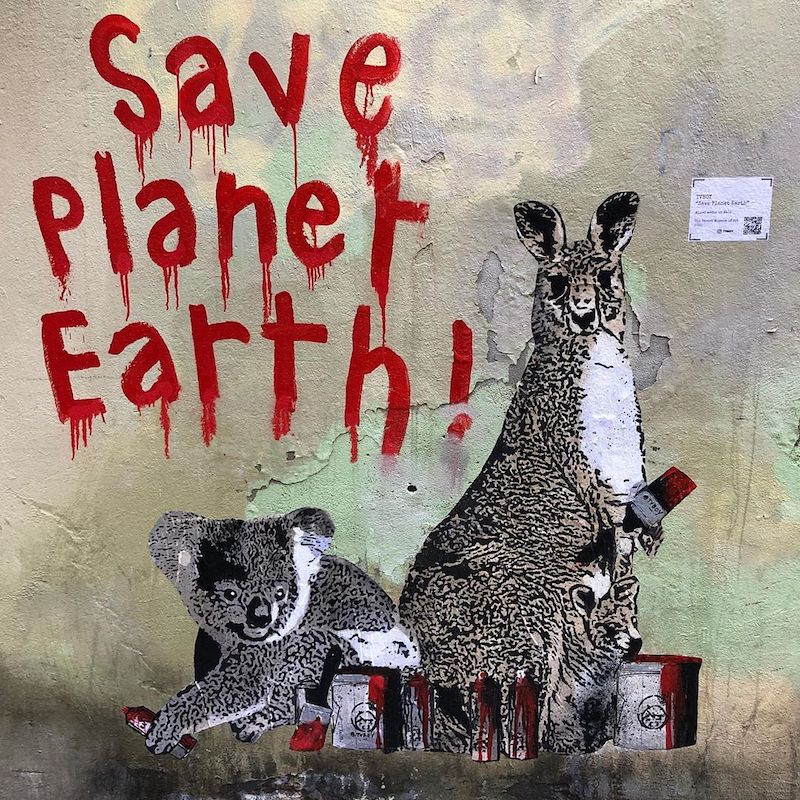 Giornata mondiale dell'Ambiente 2020 murales