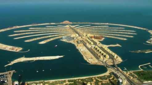 Sand Wars, Palm Islands, le isole artificiali antistanti Dubai