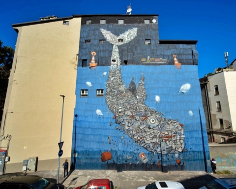 Giornata mondiale della Balena 2021 murales street art