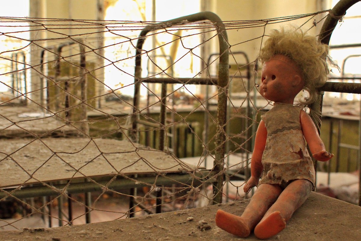 Disastro di Chernobyl nucleare atomico
