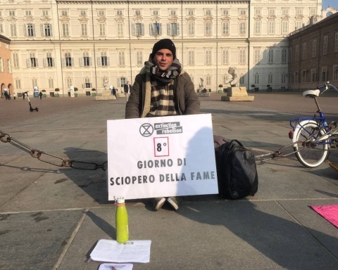 Ruggero sciopero emergenza climatica Regione Piemonte