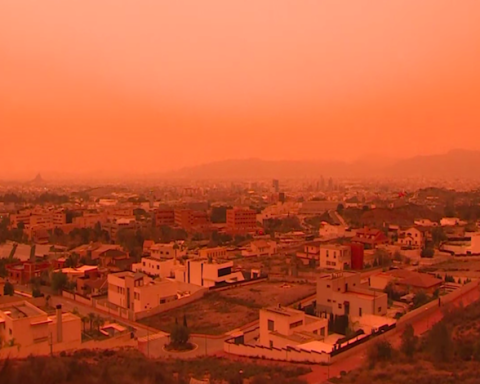 Spagna polvere del Sahara