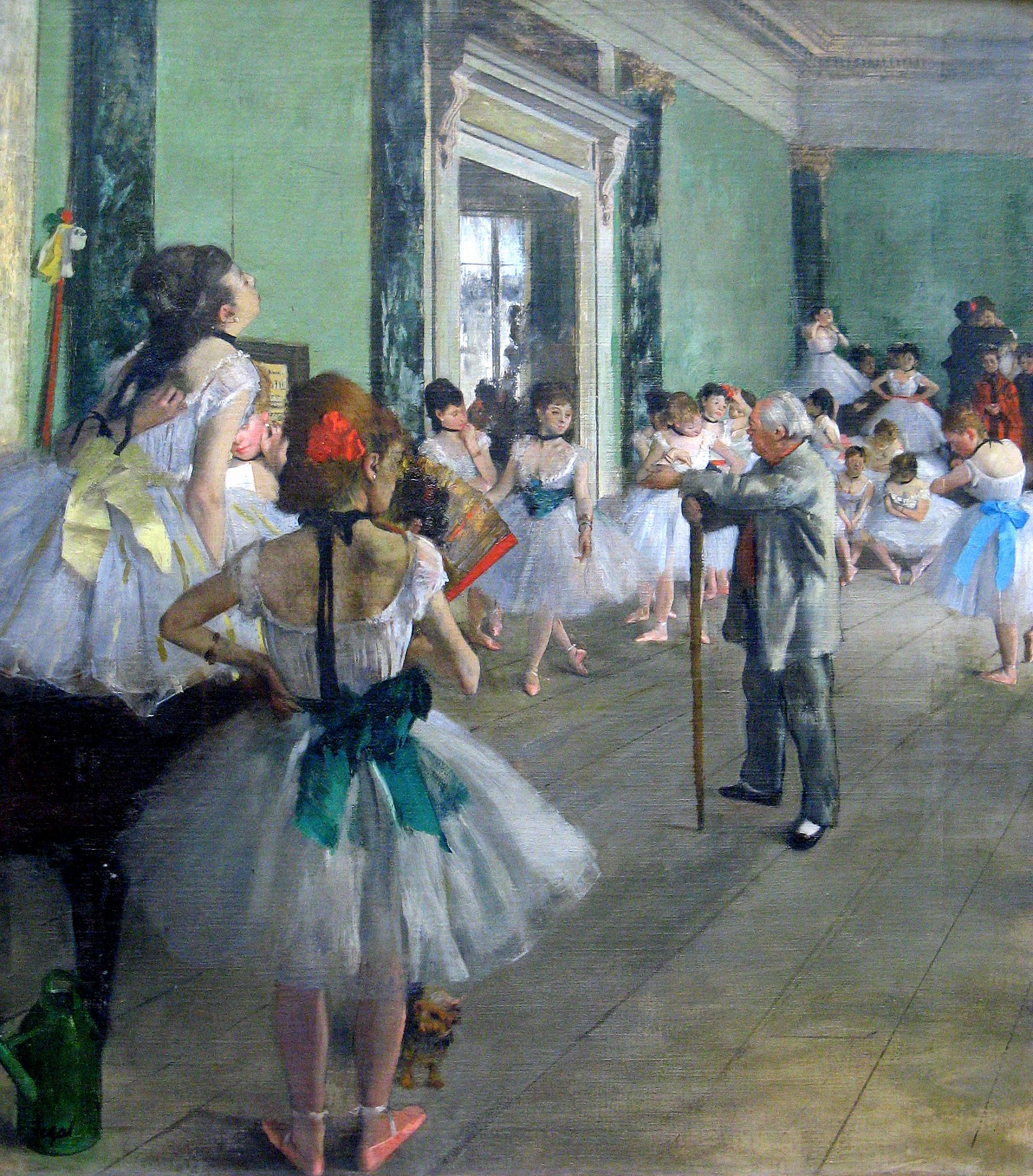 La classe di danza di Edgar Degas