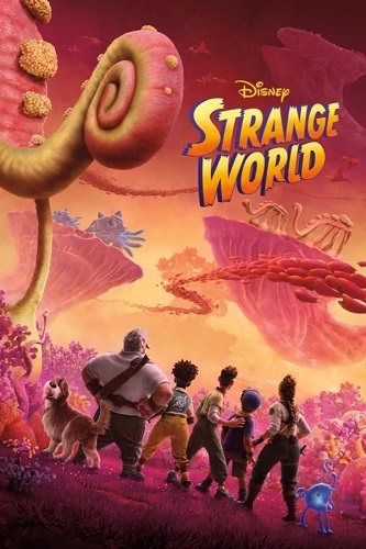 Strange World Disney poster