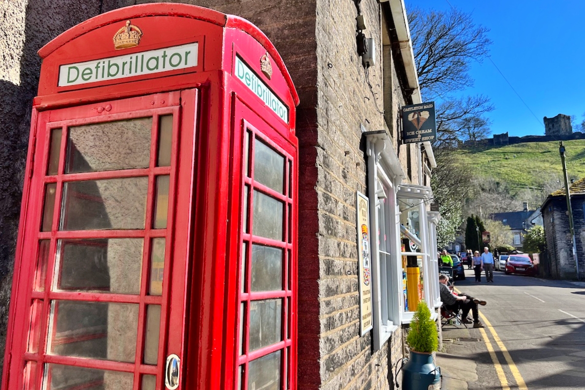 cabine telefoniche rosse inglesi riconvertite