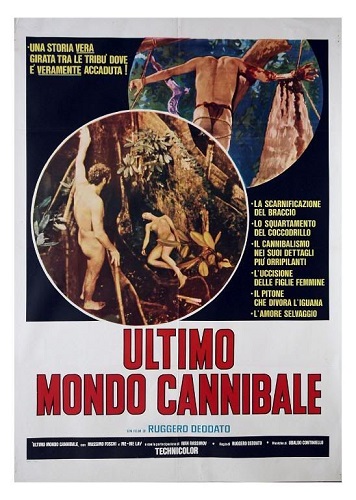 Ultimo mondo cannibale di Ruggero Deodato poster
