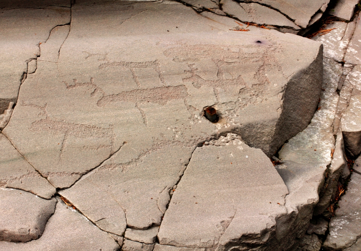 incisioni rupestri di Alta museo Norvegia