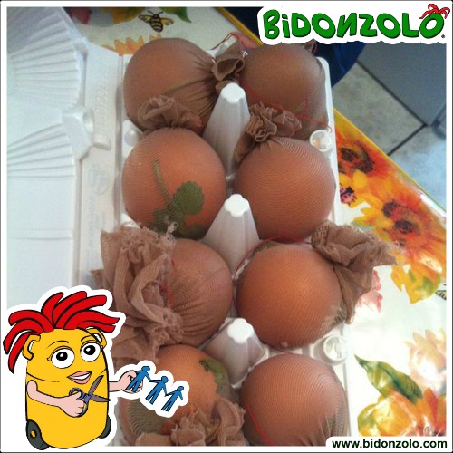 Colorare le uova in modo naturale