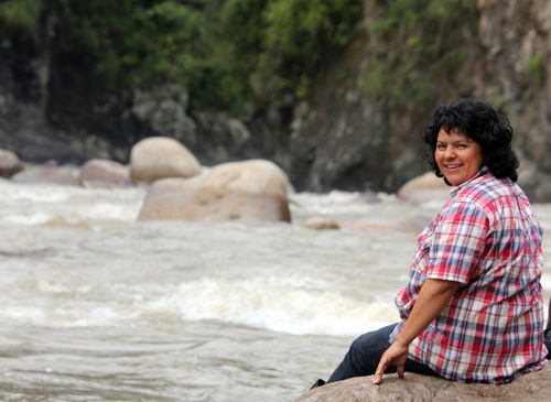 Berta Caceres 2015 Goldman Environmental Award Recipient
