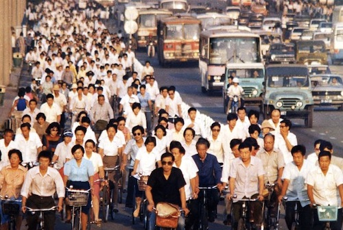 bicicletta in Cina